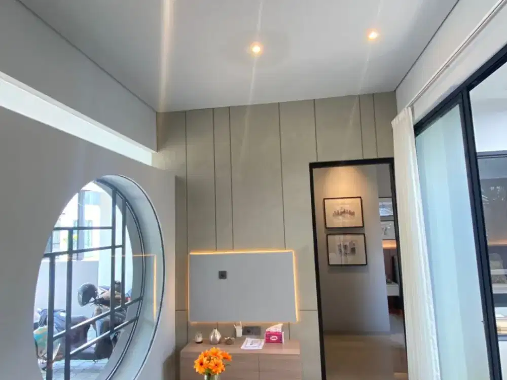 Rumah mewah siap huni lengkap furnished lokasi dekat exit tol trihanggo