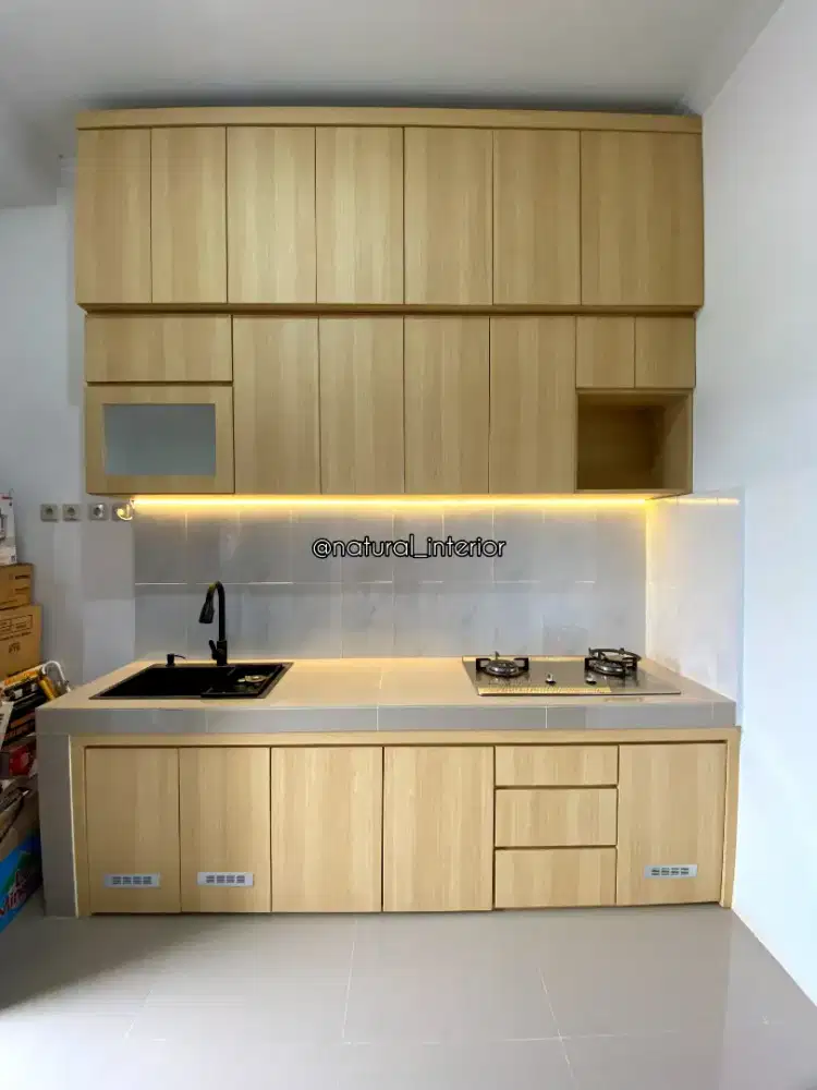 Kitchen set minimalis HPL