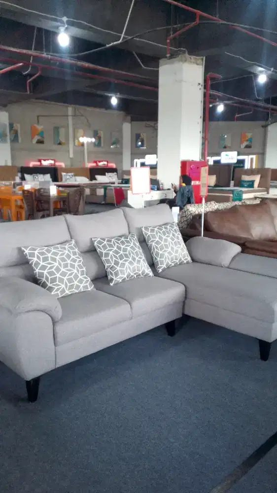 segampang itu cicilan sofa L di home credit, mulai dari 300 ribuan