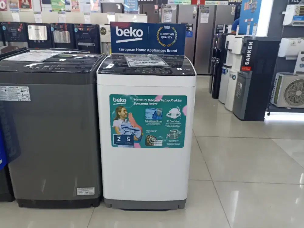 Mesin Cuci Beko WM Top Loading 7 KG