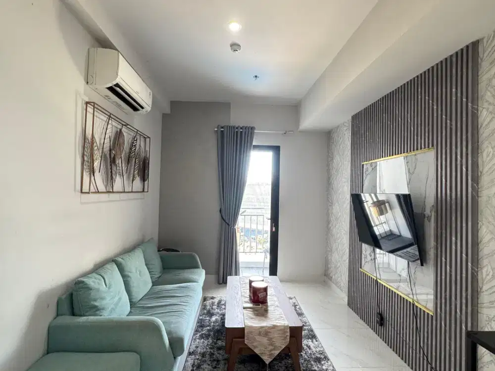 Dijual Full Furnish Unit Delft Apartment CPI Makassar Type 1BR Corner