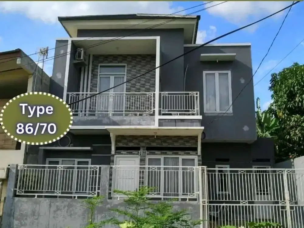 Jual Rumah depok 2 lantai. Type 86 / 75. Ready STock SHM