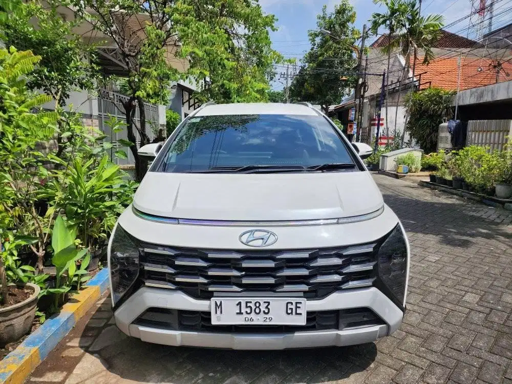 Hyundai Stargezer Prime 2024 Matic Putih, Kondisi seperti baru
