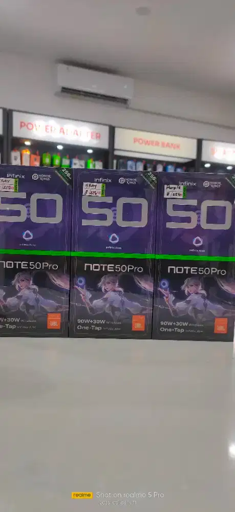 PROMO GEDEN INFINIX NOTE 50 PRO RAM 8/256