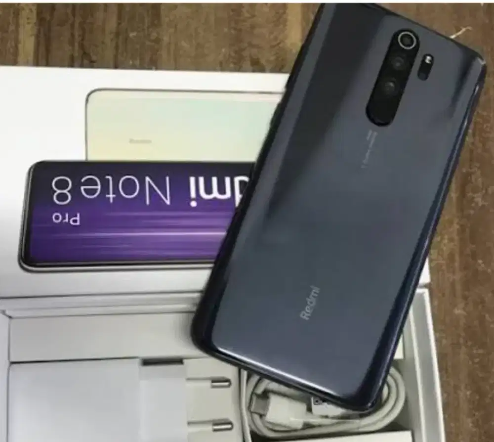 Murah hp Redmi note 8 pro 6/128 lkp bs TT