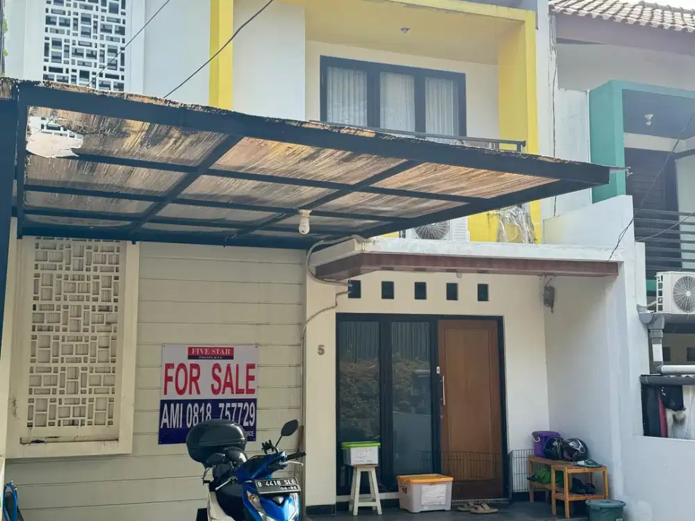 Rumah Bintaro dalam Cluster 10 menit dari Pintu Tol