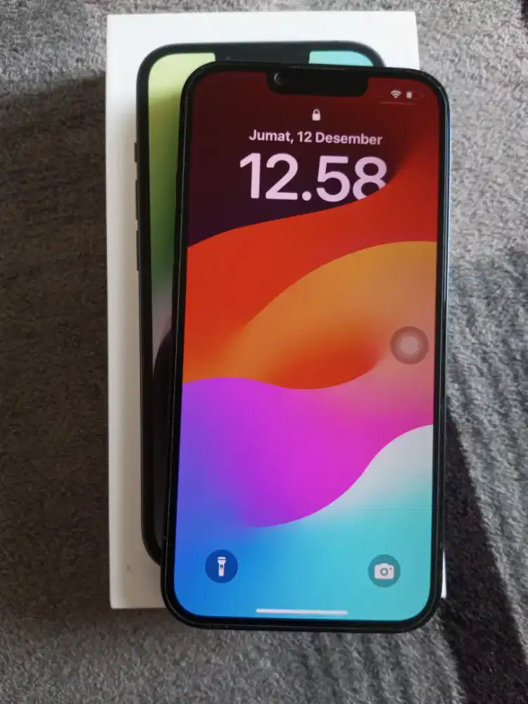 iPhone 14/128 warna midnight grey