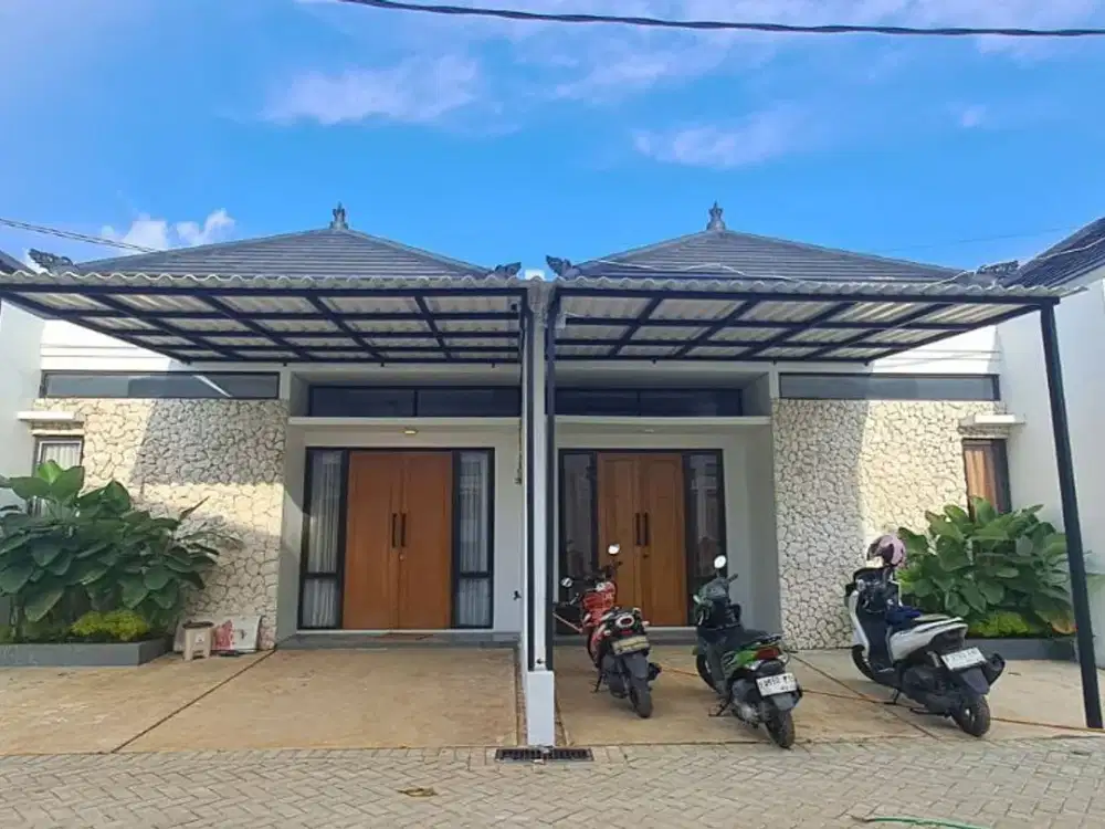 Rumah Nuansa Bali Dekat Pintu Tol Cijago dan Jakarta Timur