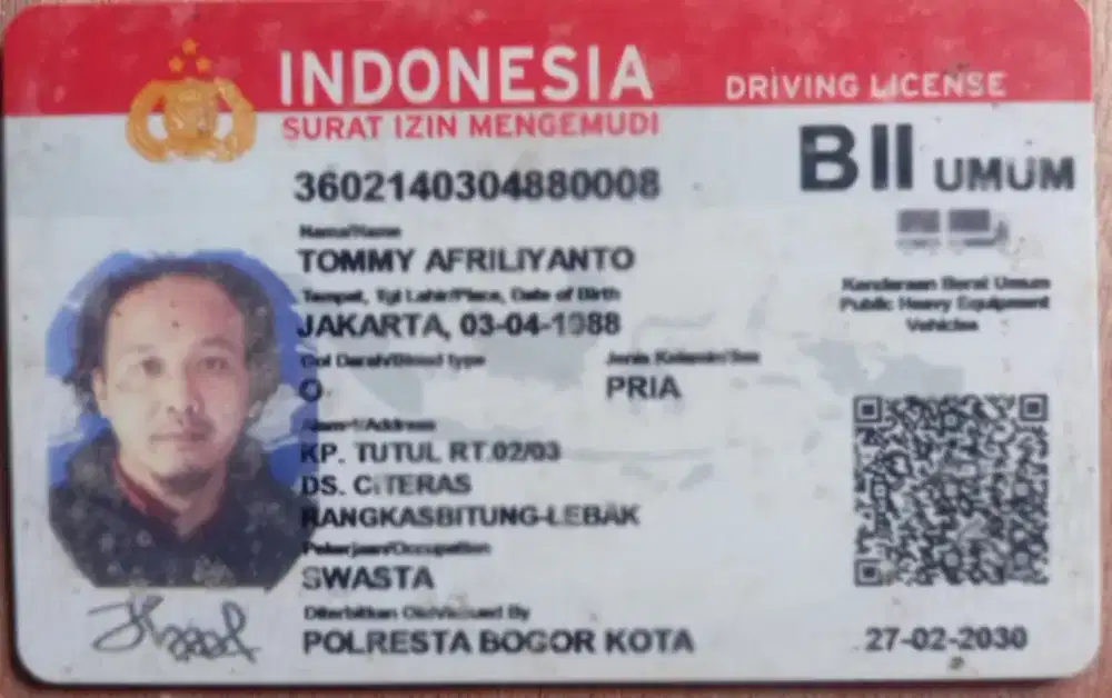 cari kerjaan Driver wingbox/TWB