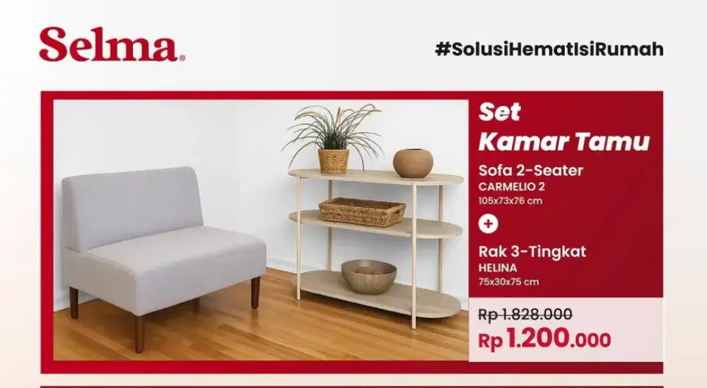 PROMO 12.12 SET KAMAR TAMU