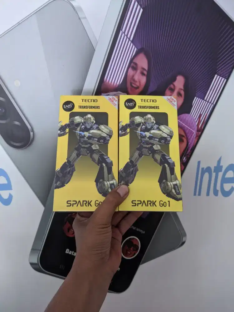 Berminat silahkan WA Tecno Spark GO1 4+4/64 Garansi resmi 13bln