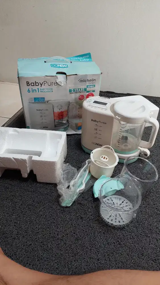 Oonew BabyPuree 6in1 Food Processor  Makanan MPASI Bayi