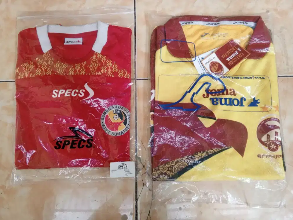 Ori & Baru - Jersey Sriwijaya FC & Semen Padang FC (barang Langka)