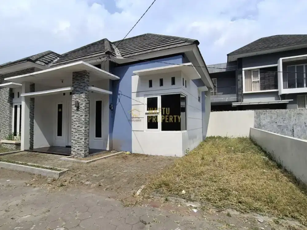 LUAS DAN NYAMAN RUMAH DALAM CLUSTER, KALASAN DEKAT BANDARA ADISUCIPTO