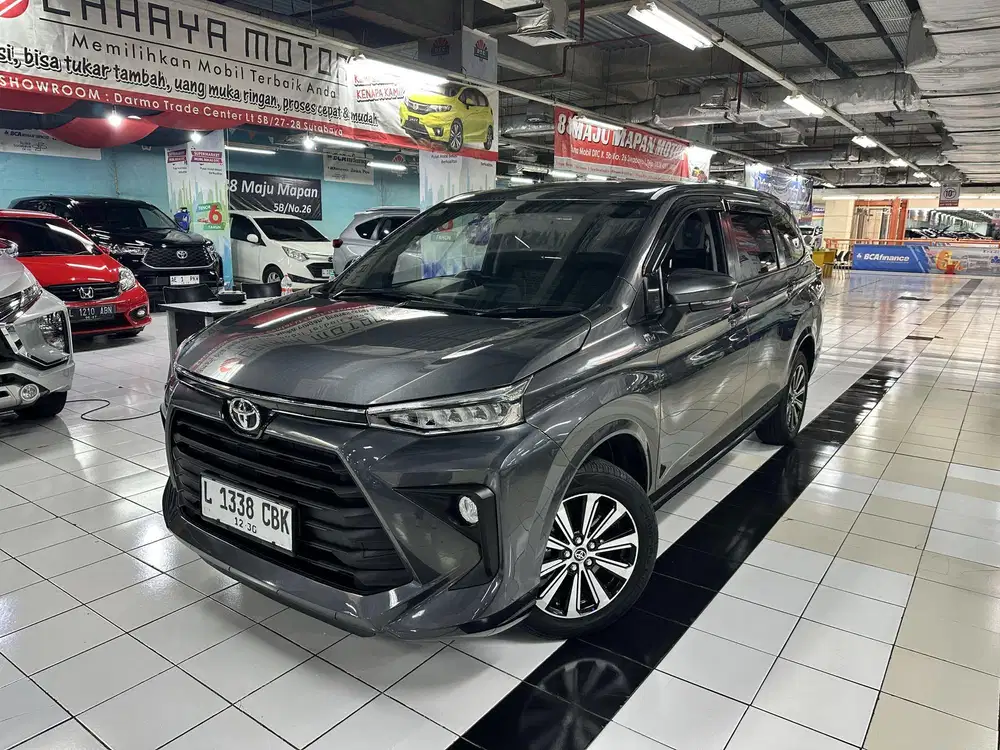 Toyota Avanza G 2022 Matic Grey, Record Service