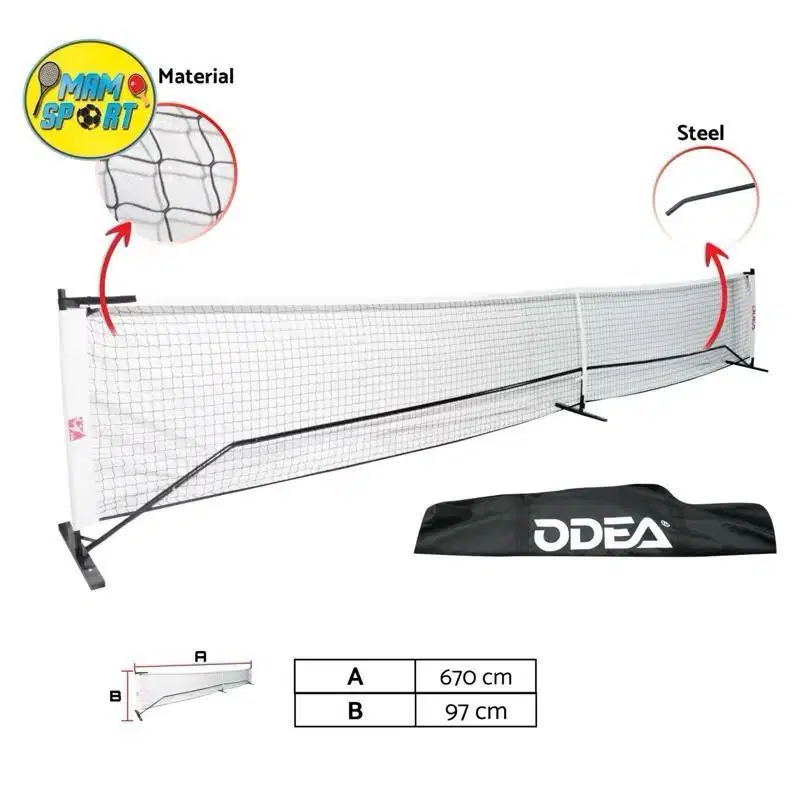 Net Pickle Ball Portable Set Pickleball ODEA PBN01 Original