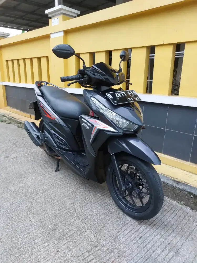 Vario 2017 abu surat lengkap mesin sehat
