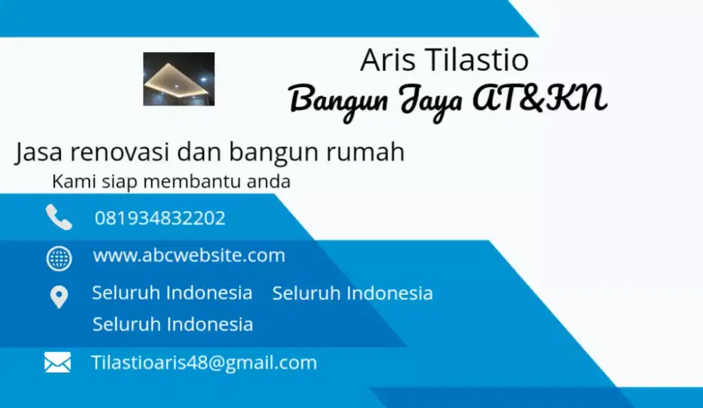 Jasa renovasi dan bangun rumah amanah dan bertanggung jawab