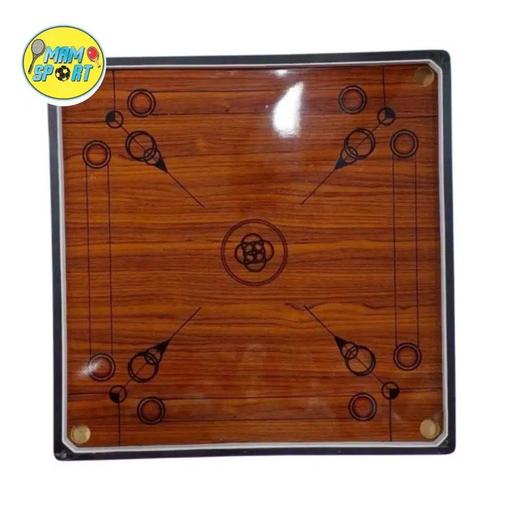 Meja Karambol Sedang 75cm x 75cm Free Biji Karambol