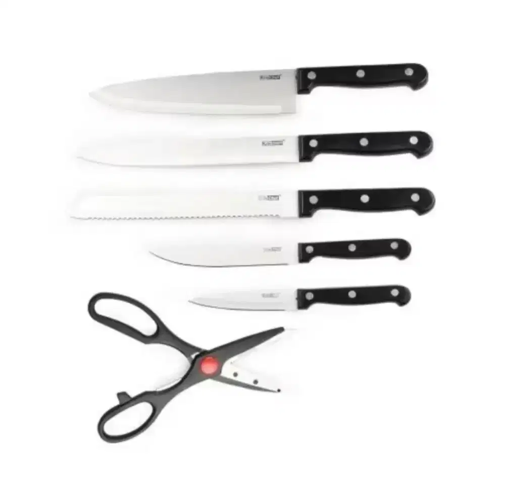 Pisau Kris Satu Set (5 Pisau)