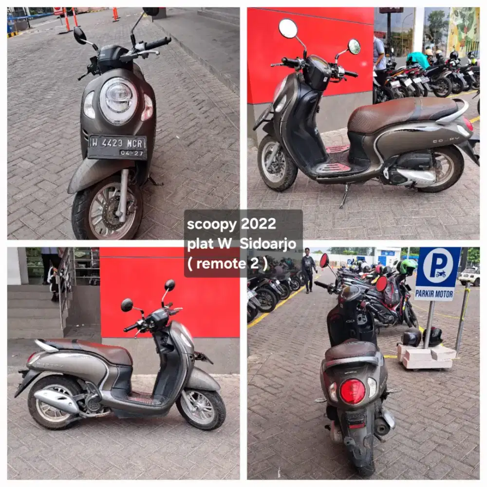 Dijual Honda Scoppy  2022 plat hidup