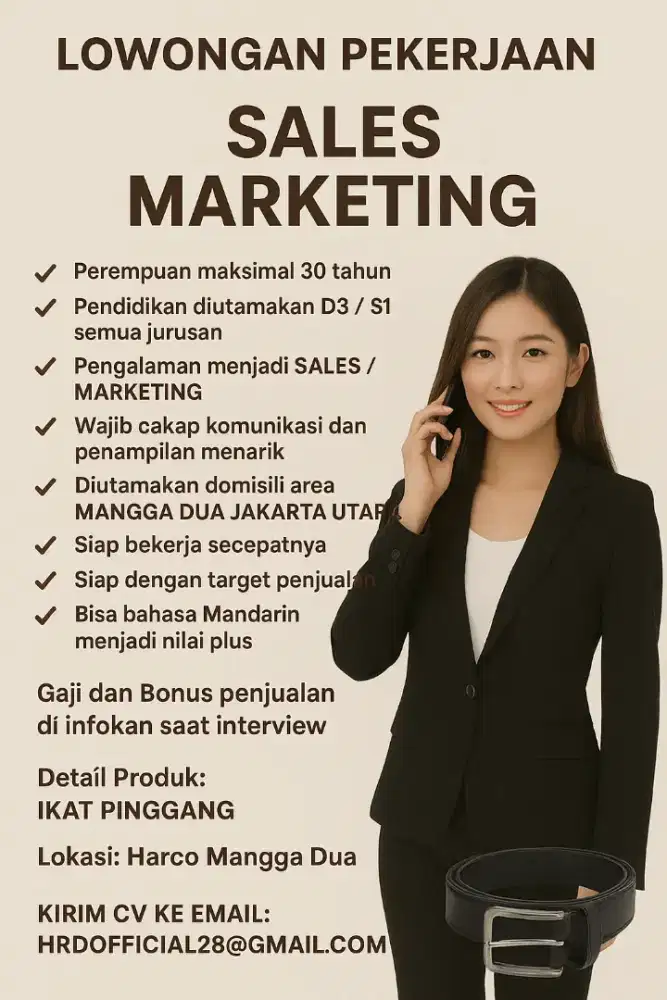 MARKETING SALES GROSIR HARCO MANGGA DUA