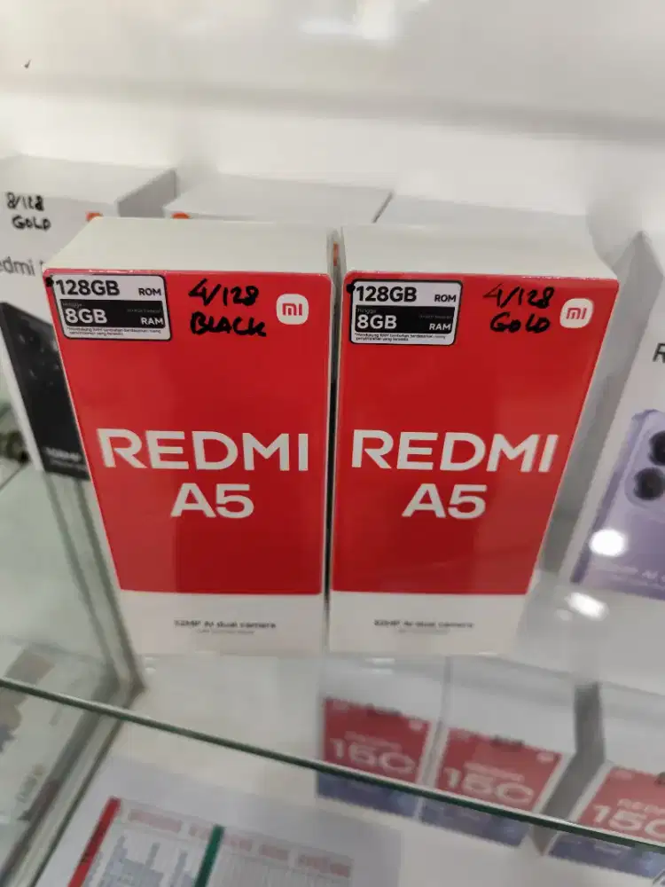 Redmi A5 4/128 New,TERMURAH,GARANSI RESMI 15 BULAN
