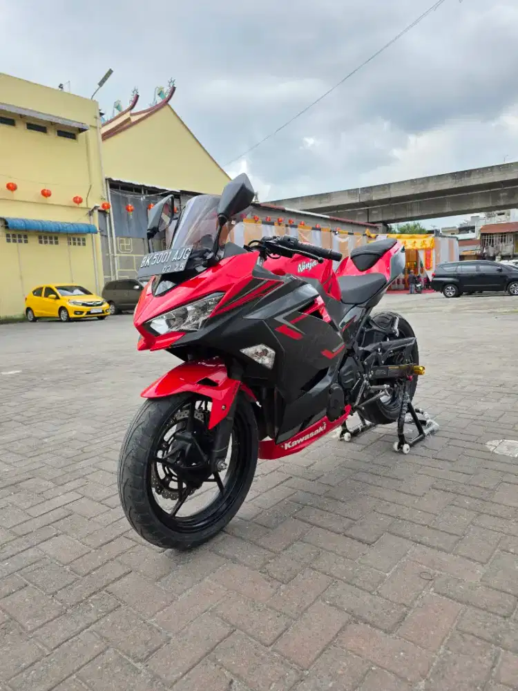 Kawasaki New Ninja 250 ABS MDP KIPASS (keyless) Merah 2019 pmk 2020