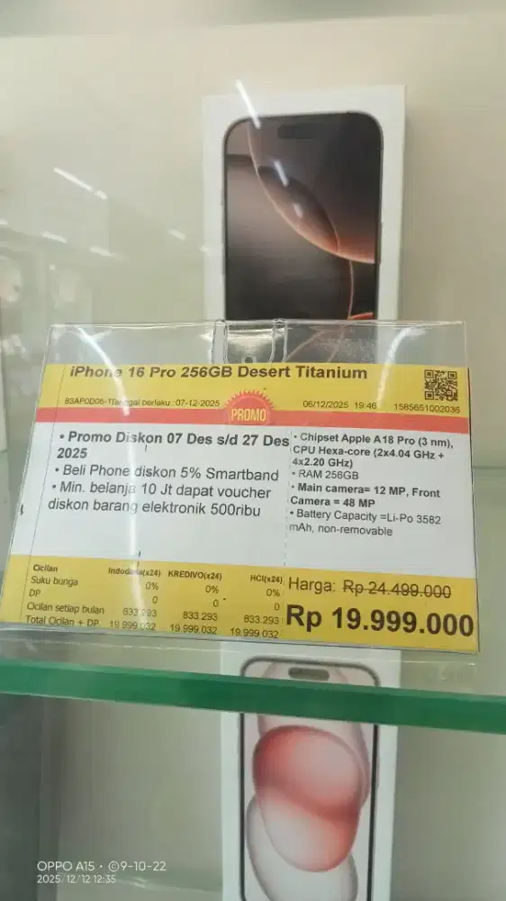 iphone 16 pro 256 desert titanium