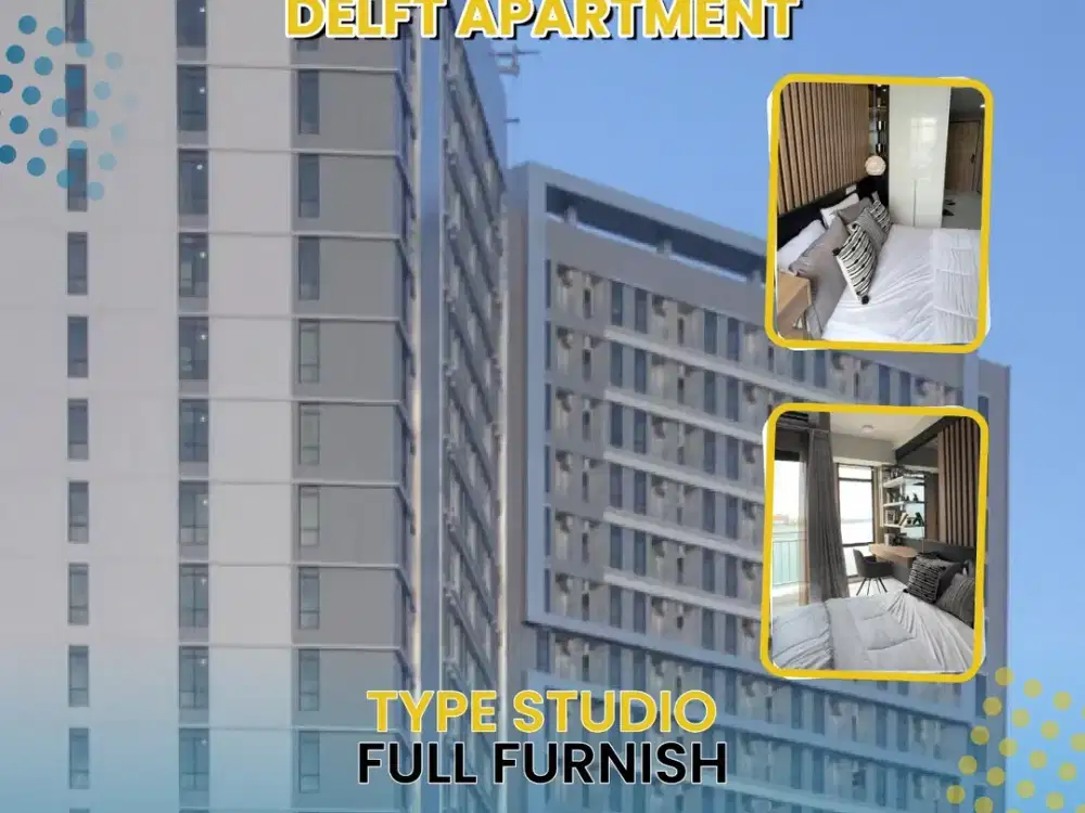 Disewakan Delft Apartment Citraland City CPI Makassar View laut