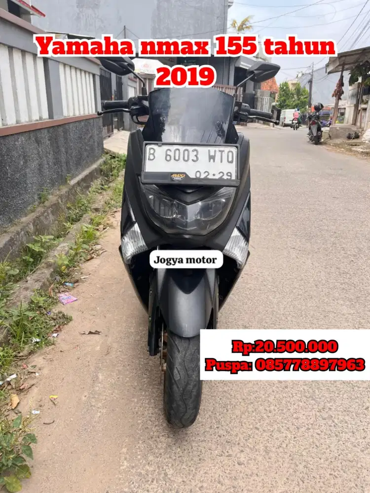 (B) Yamaha nmax 155 2019