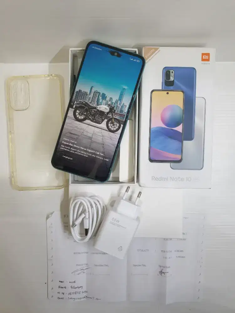 Xiaomi redmi Note 10 5g 8/128gb fullset