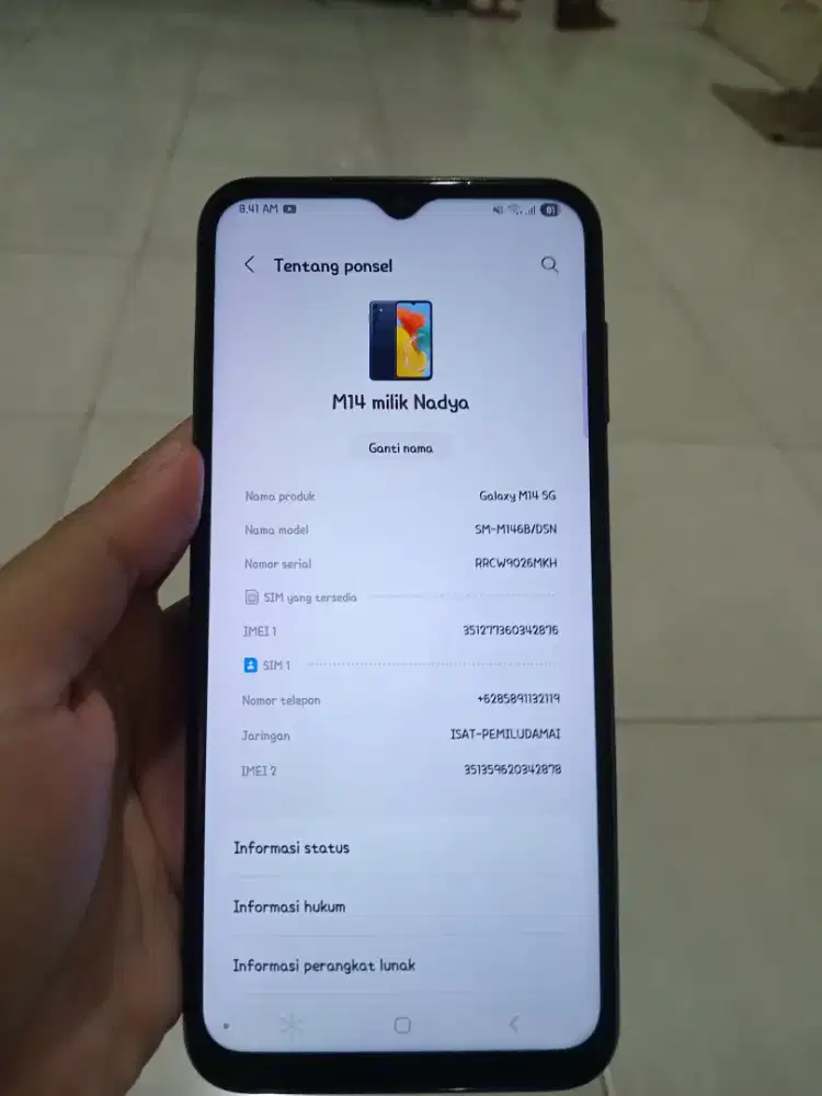 Samsung m14 5g ram 6/128