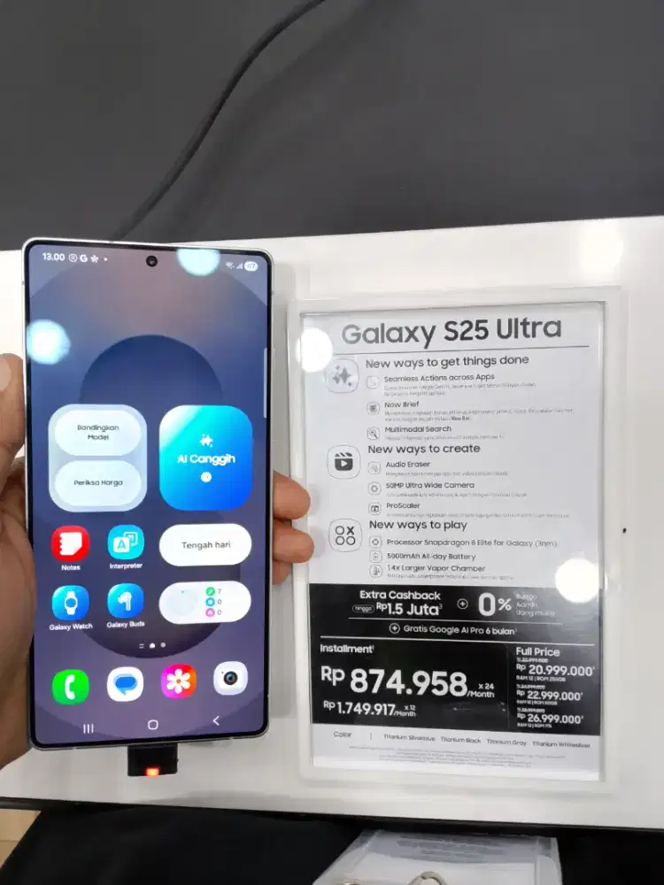 Samsung Galaxy S25 Ultra - Promo Weekend (Cicilan Indodana)