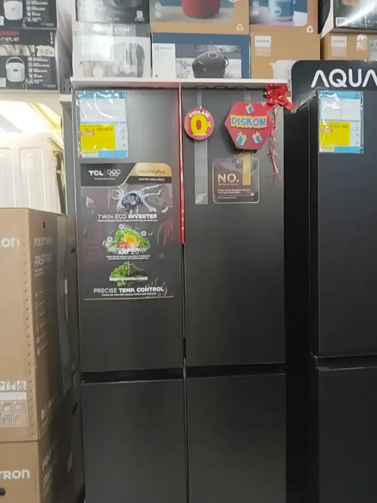 Kuklas tersedia berbagai merk 1 pintu sampe 2 pintu ada