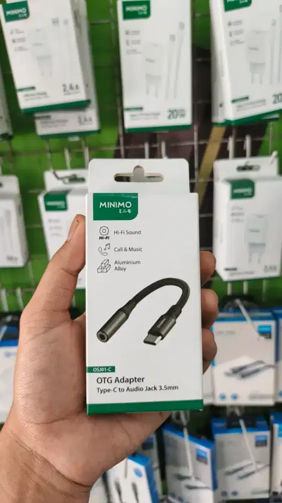 SPLITTER C TO JACK MINIMO OSJ01-C