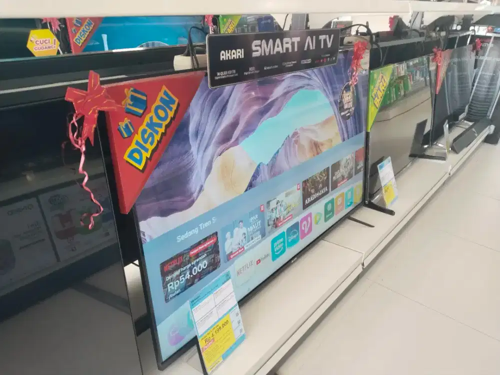 TV Tersedia berbagai merk ready
