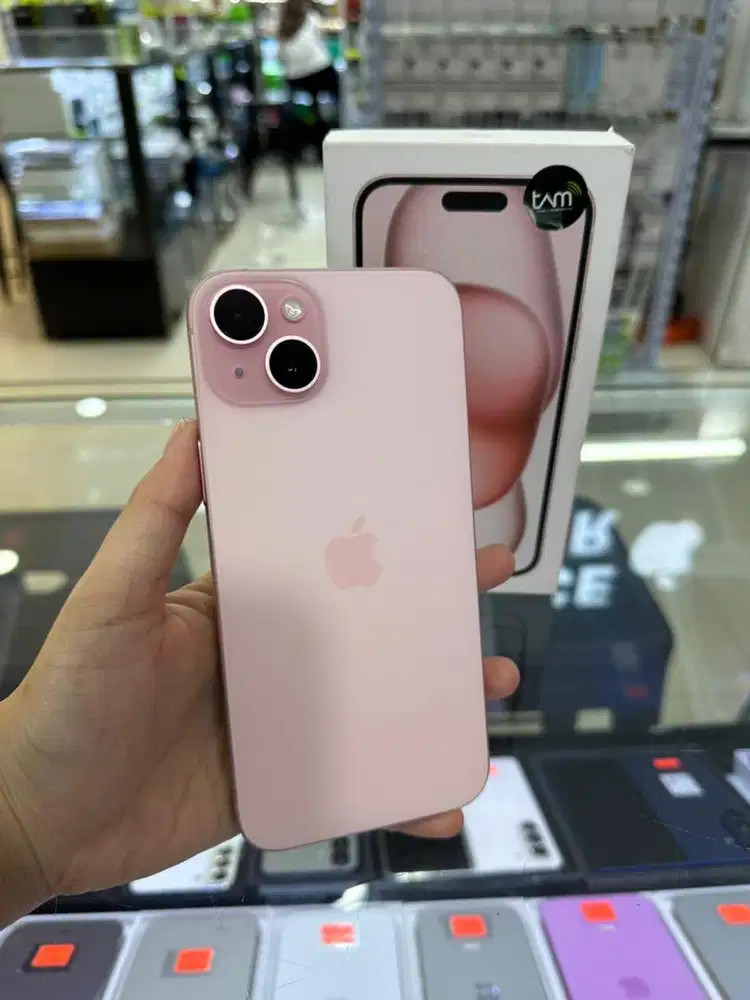 SECOND IPHONE 15 PLUS 128GB EX IBOX MULUS PEMAKAIAN