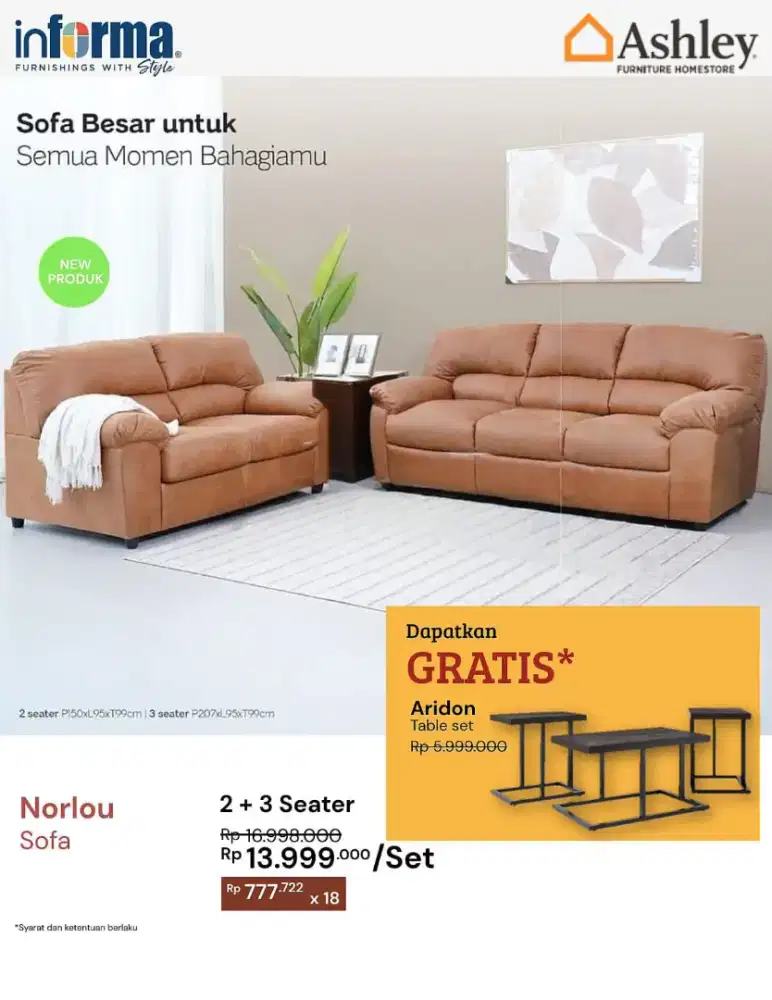 Kredit furniture Dengan indodana paylater