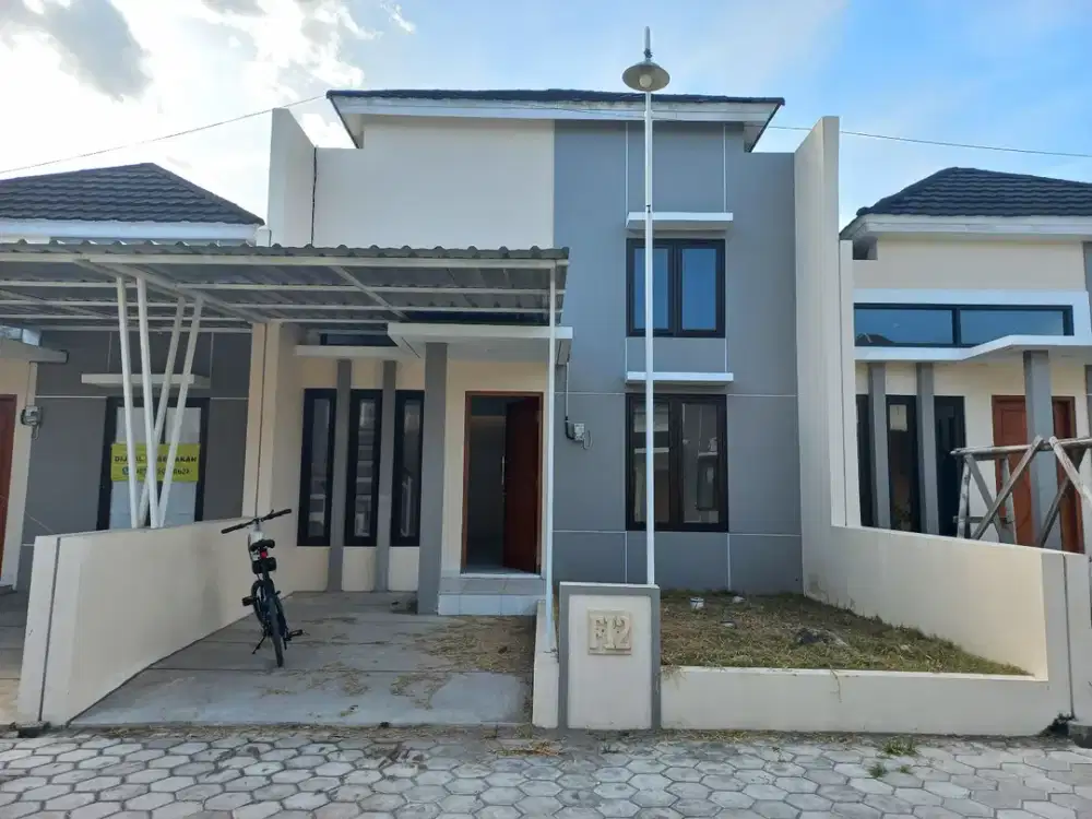 Rumah siap Huni bangungtapan dekat kota gede