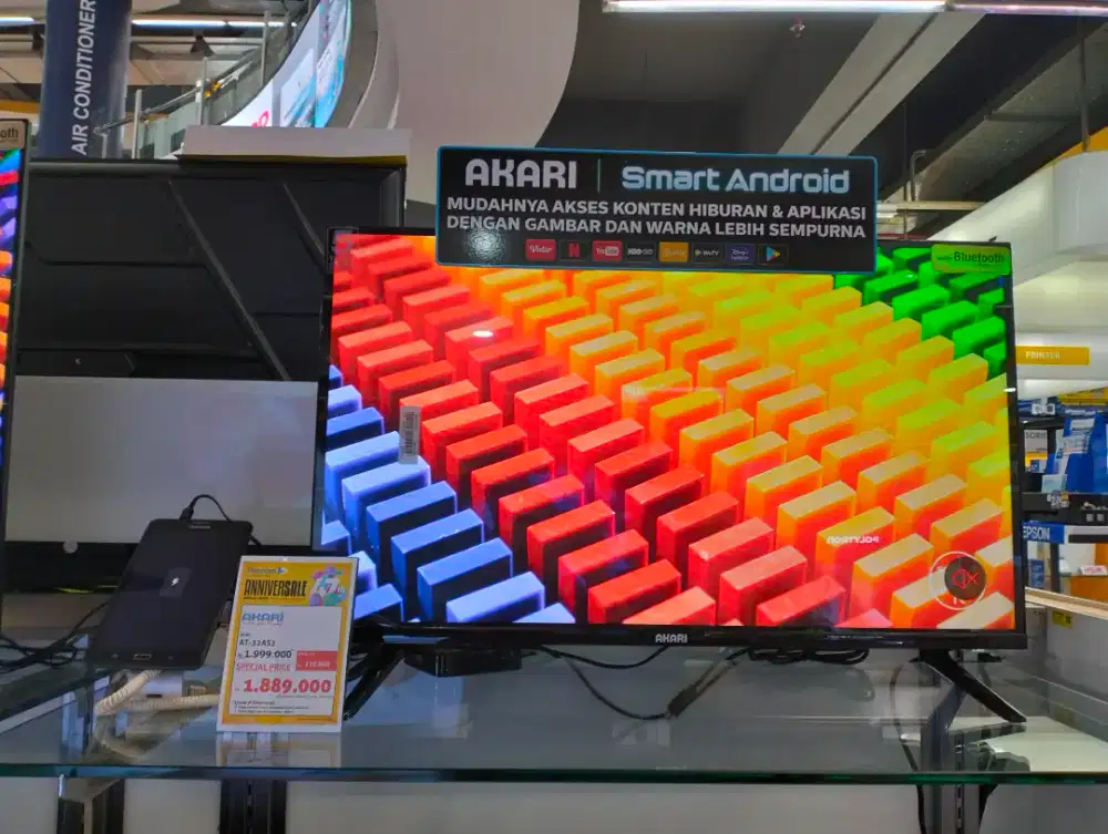 Akari Smart AI TV harga mulai 1Jt an