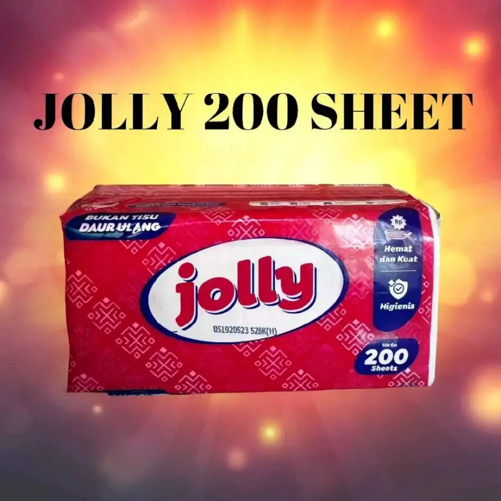 Tissu Jolly 200 sheet