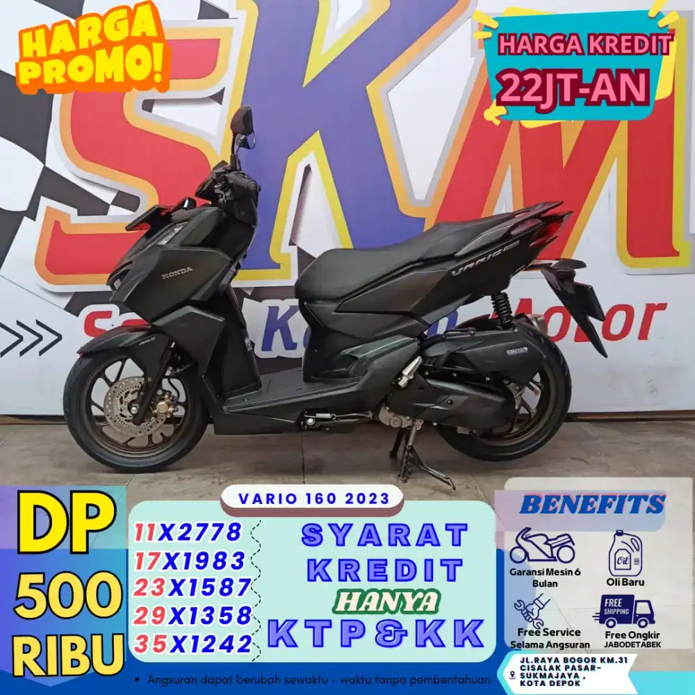 PROSES KILAT 1-2HARI HONDA VARIO 2023 CASH/CREDIT