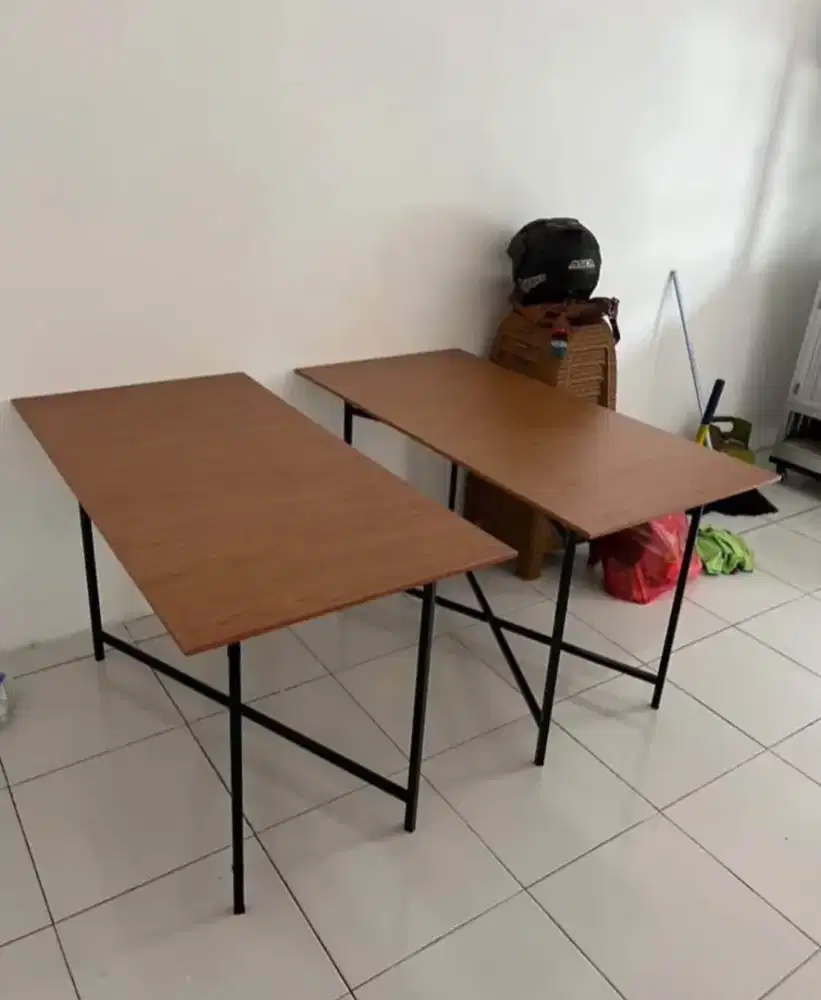 Meja Lipat Silang / Meja Lipat Jualan