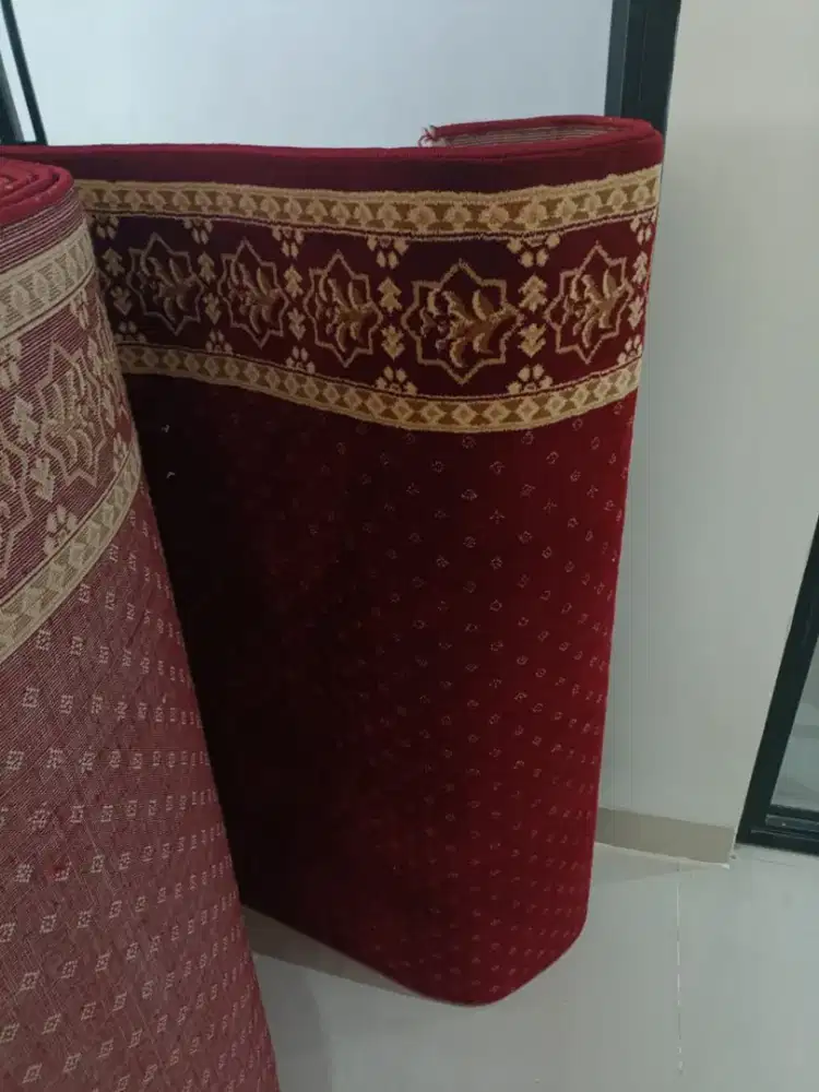 Tersedia Karpet sajadah Masjid import pembelian menyesuaikan kebutuhan