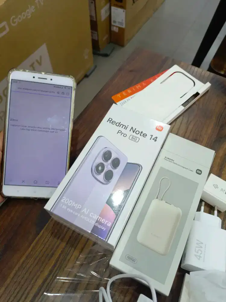 Redmi note 14 pro 5G free powerbank