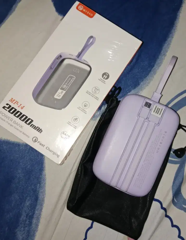 Powerbank 20.000mAh fast charging