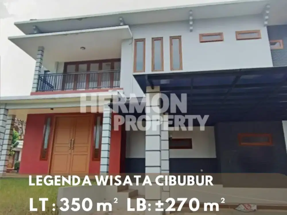 Rumah Hoek Modern Minimalis Bagus Siap Huni di Legenda wisata cibubur