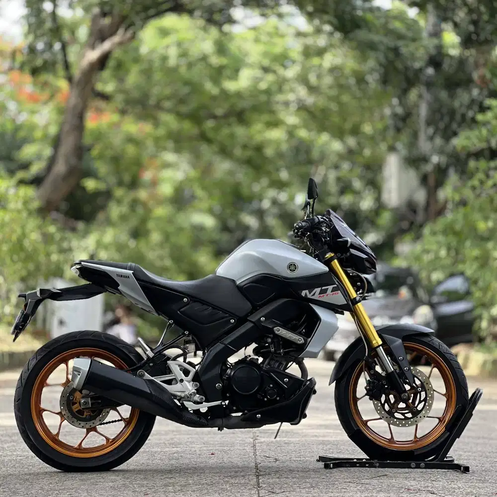 KM LOW! YAMAHA MT15 2019 GREY PAJAK PANJANG KAYAK BARU