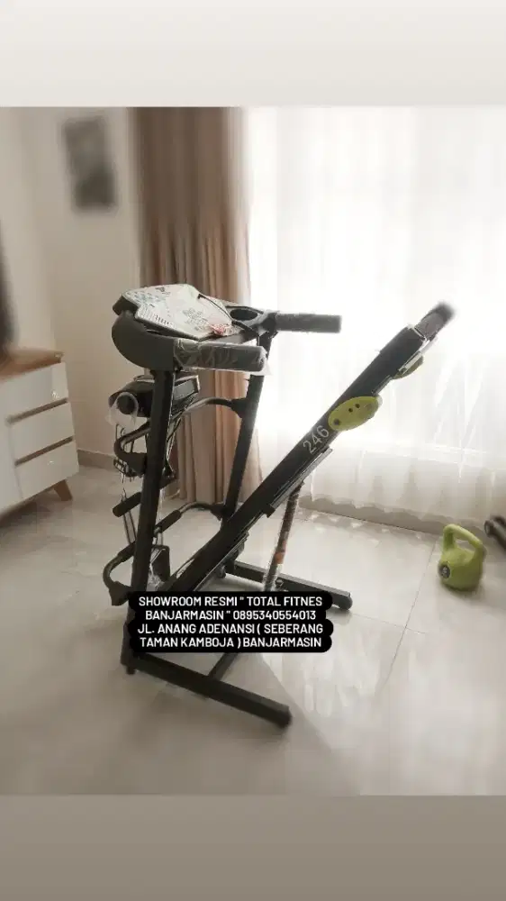 Treadmill buat yang mau olahraga dirumah bisa lah dilirik dulu